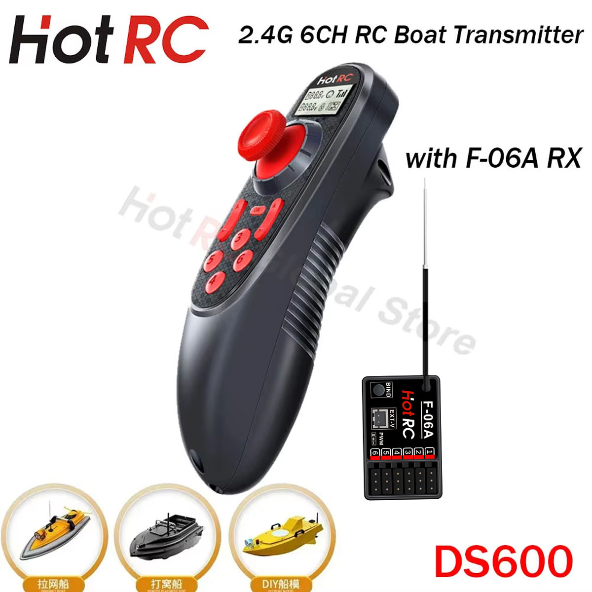Rc Hobby Shops - HOTRC DS600 6CH 6 canales 2,4G