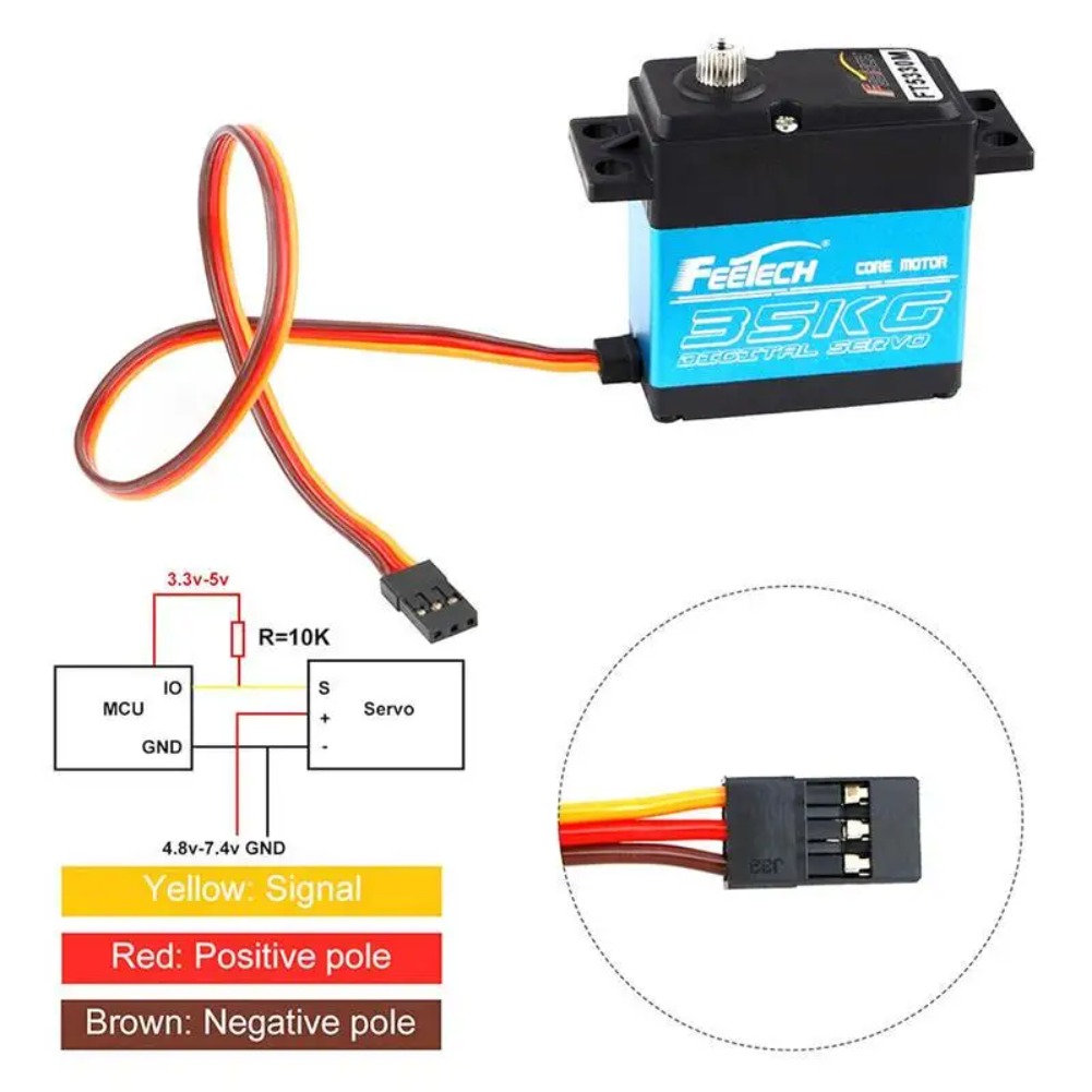 Servo Digital FEETECH FT5330M  - Rc Hobby Shops reseña y precio