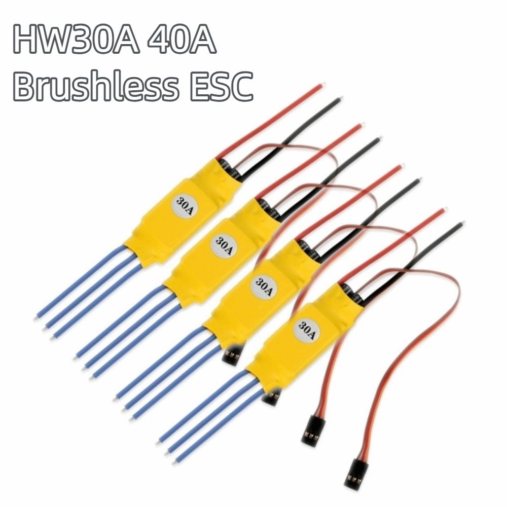ESC sin Escobillas HW30A 40A c - Rc Plane Hobby Zone reseña y precio